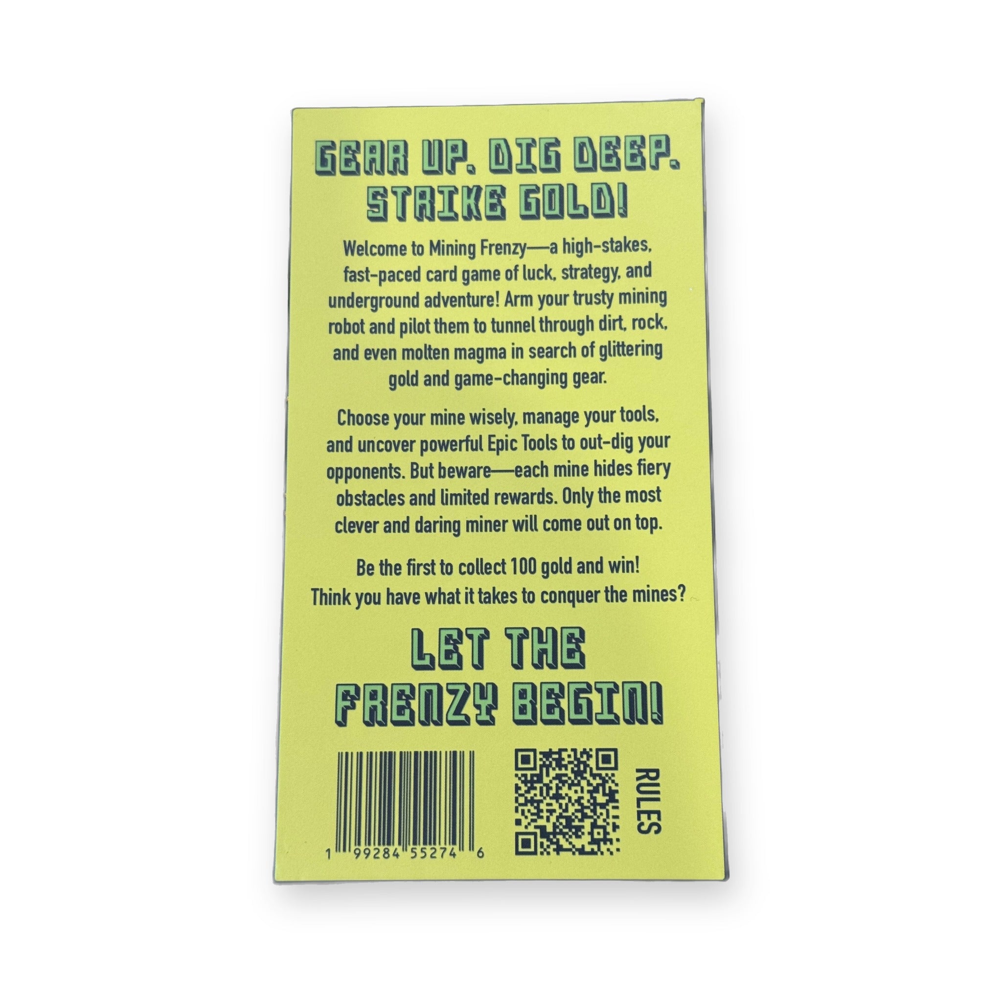 Mining Frenzy Card Game